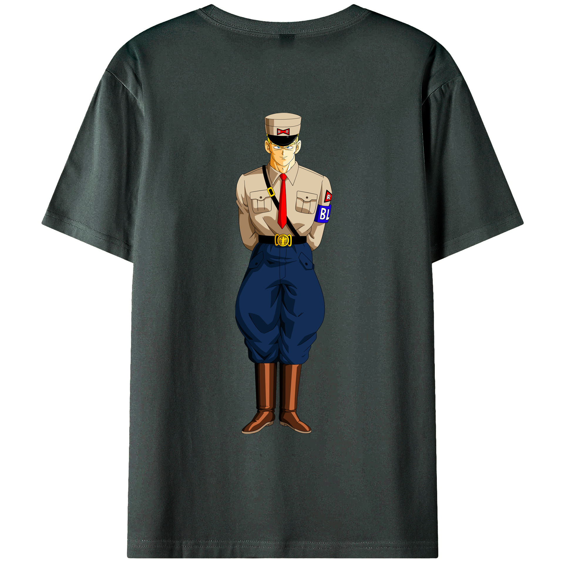 （画像用） ドラゴンボール DRAGON BALL 綿100％ メンズ半袖Tシャツ（バックプリント） 通気性